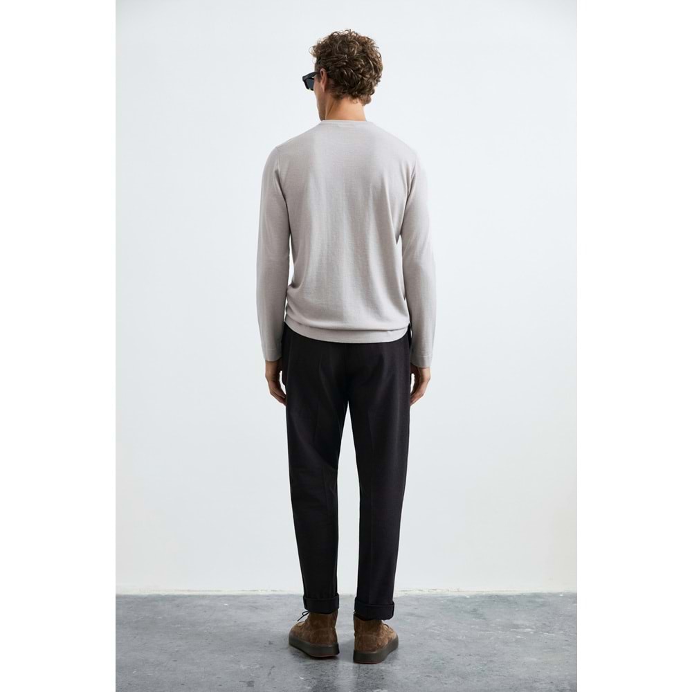 Lufian 112090175 Dean Yün Karışımlı Kazak Erkek Sweatshirt