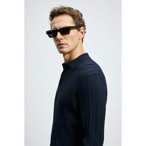 Lufian 112090190 Petra Polo Yaka Triko Kazak Erkek Sweatshirt