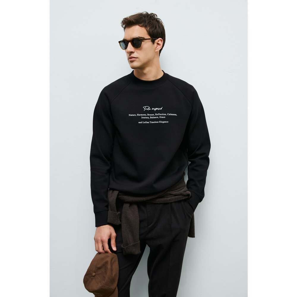 Lufian 112030199 Cole Erkek Sweatshirt