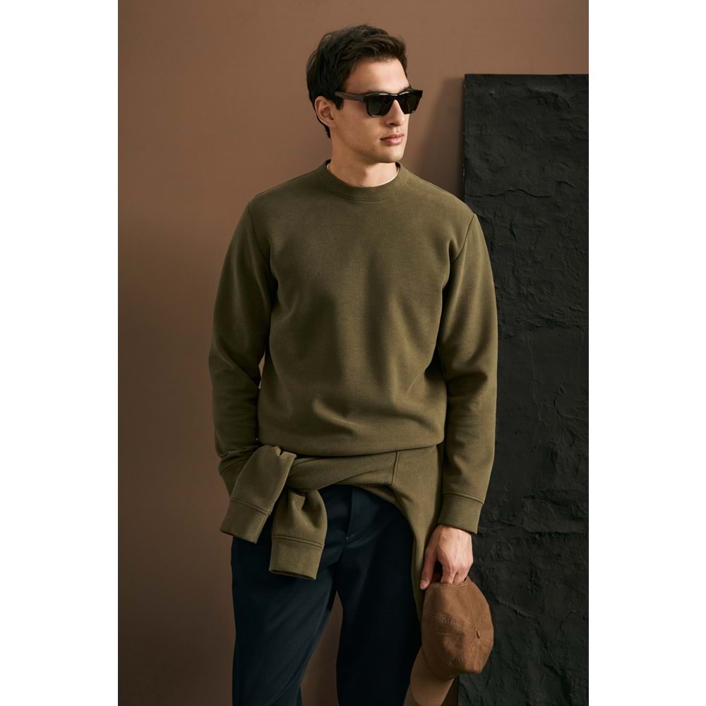 Lufian 112030194 Logan Erkek Sweatshirt