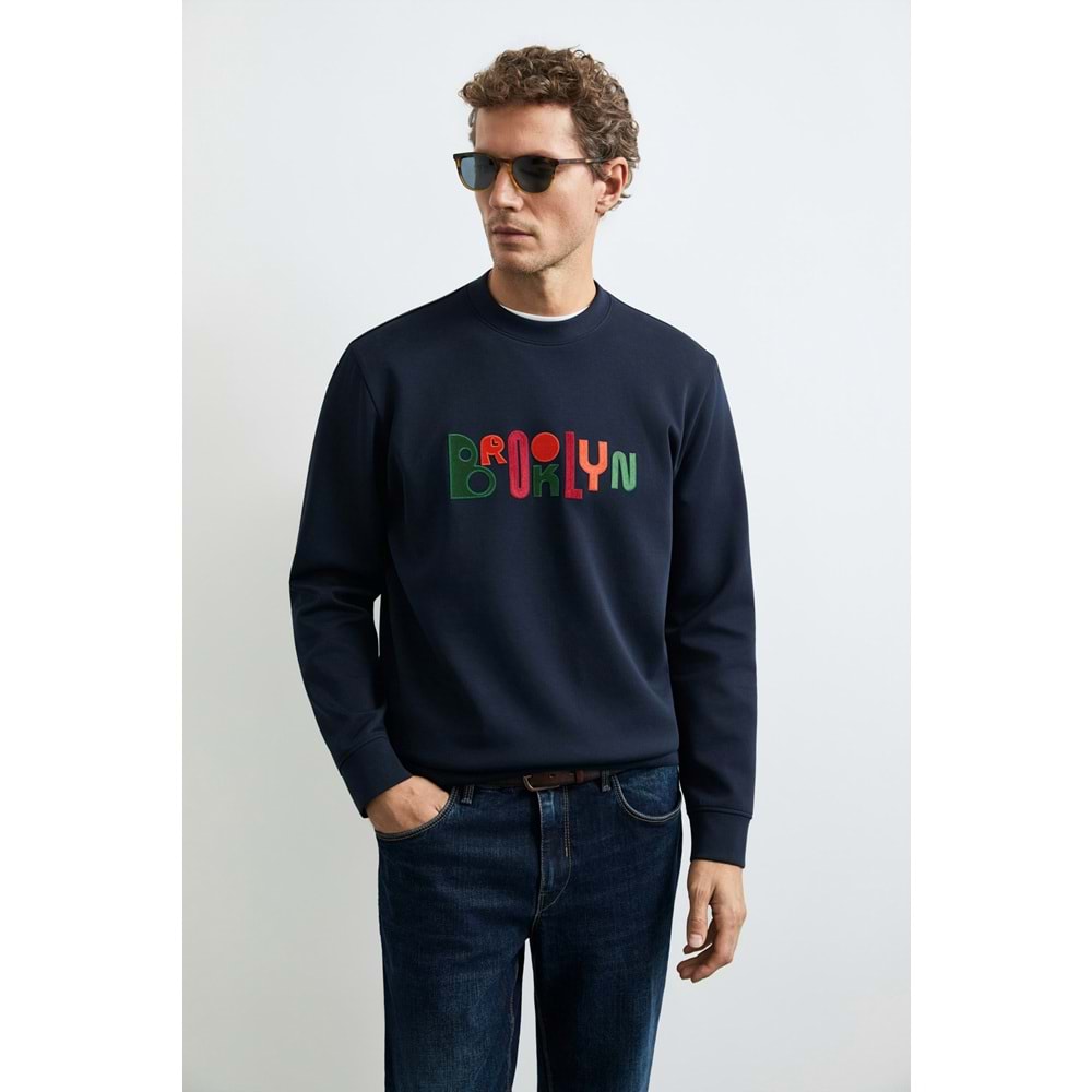 Lufian 112030202 Fınn Erkek Sweatshirt