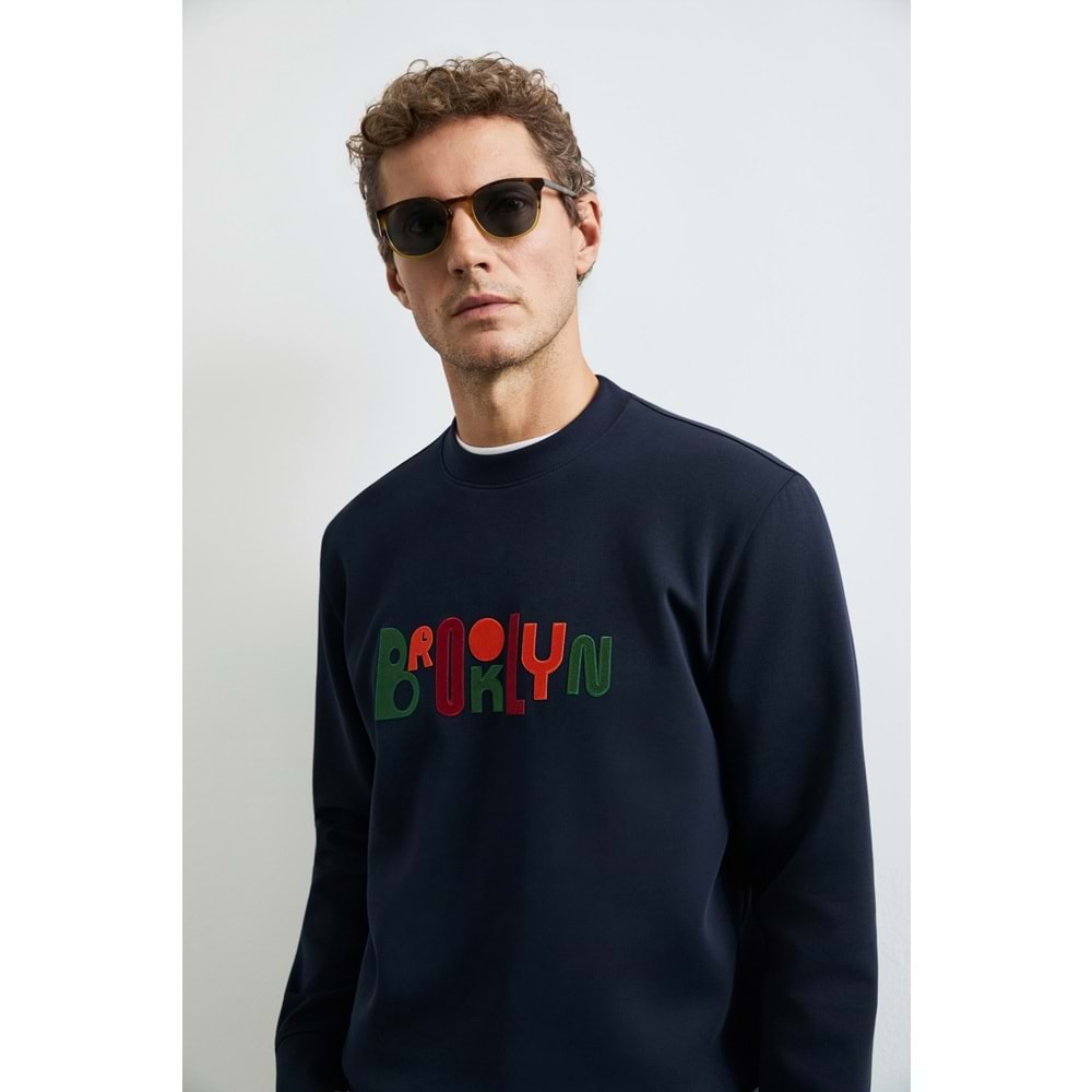 Lufian 112030202 Fınn Erkek Sweatshirt