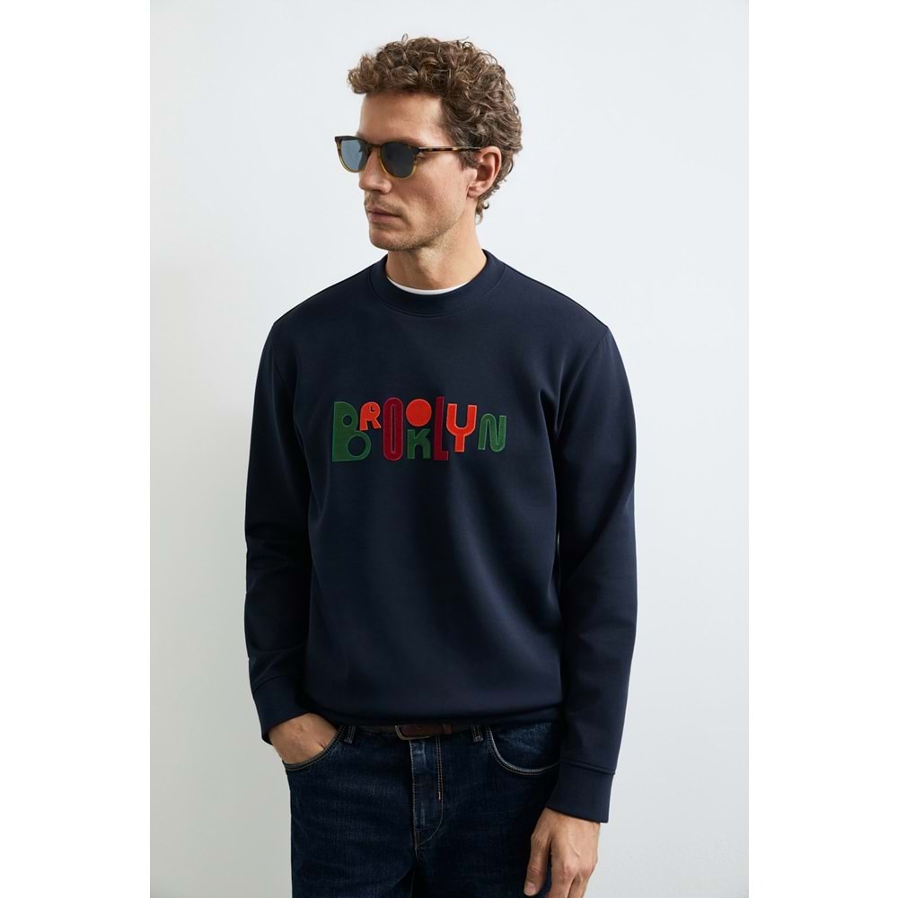 Lufian 112030202 Fınn Erkek Sweatshirt