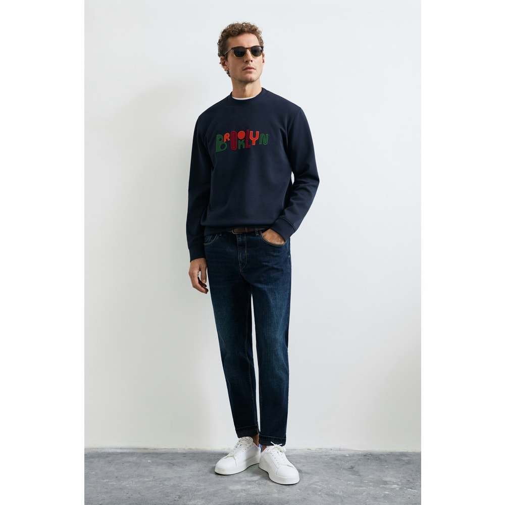 Lufian 112030202 Fınn Erkek Sweatshirt