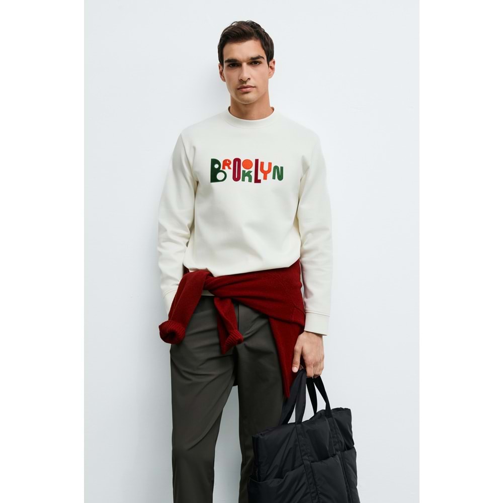 Lufian 112030202 Fınn Erkek Sweatshirt