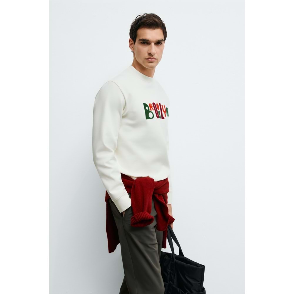 Lufian 112030202 Fınn Erkek Sweatshirt