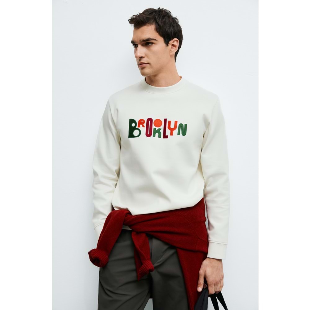 Lufian 112030202 Fınn Erkek Sweatshirt