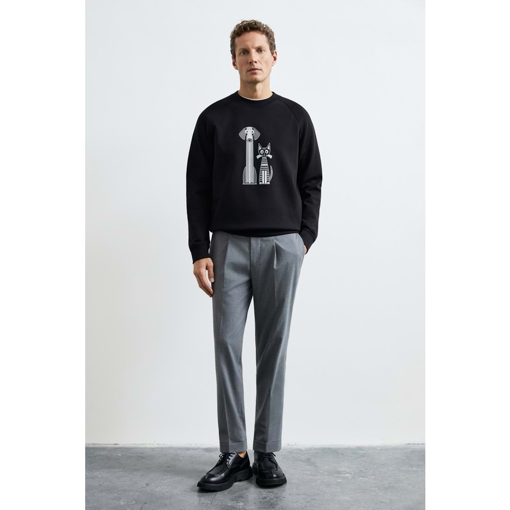 Lufian 112030203 Alfred Erkek Sweatshirt