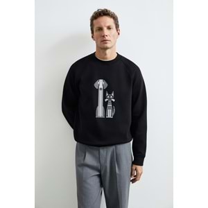 Lufian 112030203 Alfred Erkek Sweatshirt