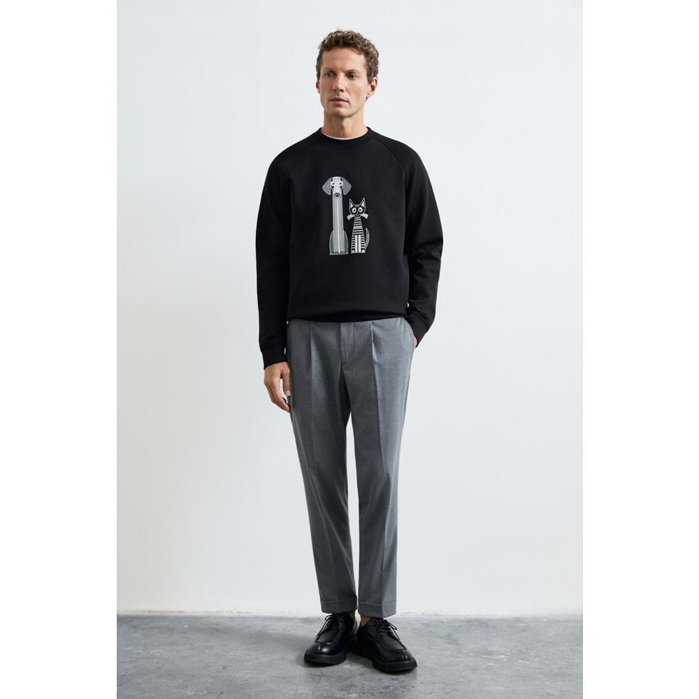 Lufian 112030203 Alfred Erkek Sweatshirt