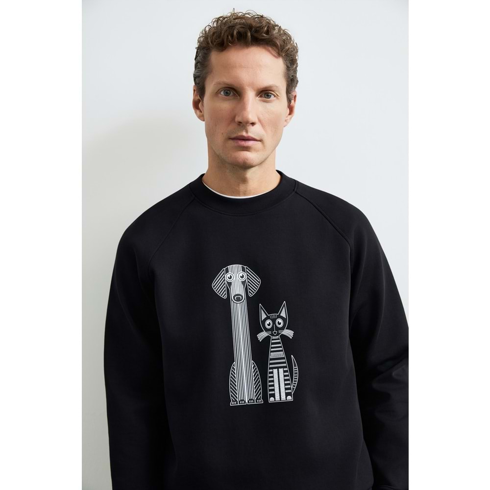Lufian 112030203 Alfred Erkek Sweatshirt