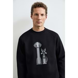 Lufian 112030203 Alfred Erkek Sweatshirt