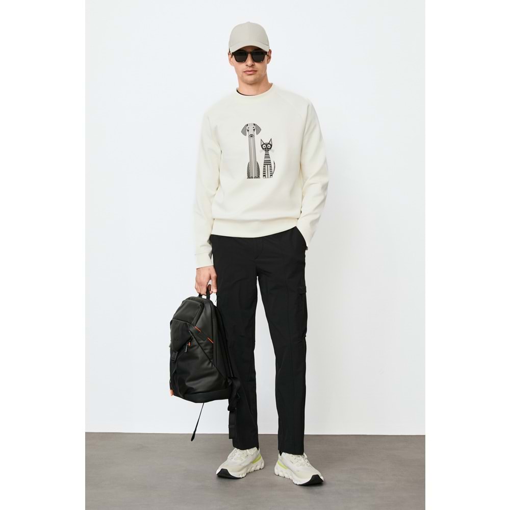 Lufian 112030203 Alfred Erkek Sweatshirt