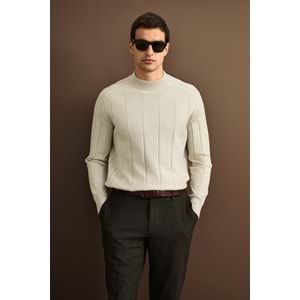 Lufian 112090195 Grand Yün Karışımlı Kazak Erkek Sweatshirt