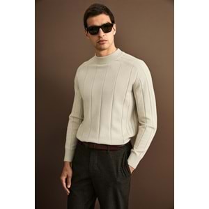 Lufian 112090195 Grand Yün Karışımlı Kazak Erkek Sweatshirt