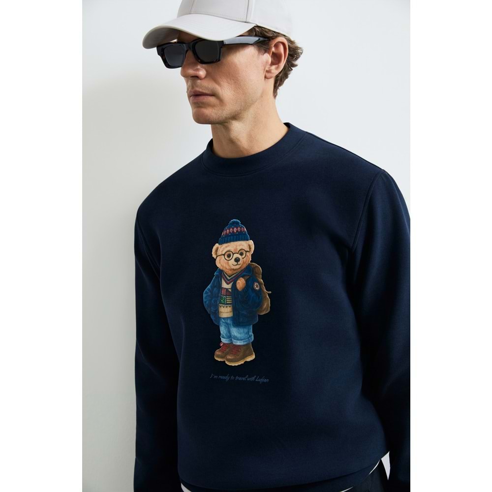 Lufian 112030201 Mıles Erkek Sweatshirt
