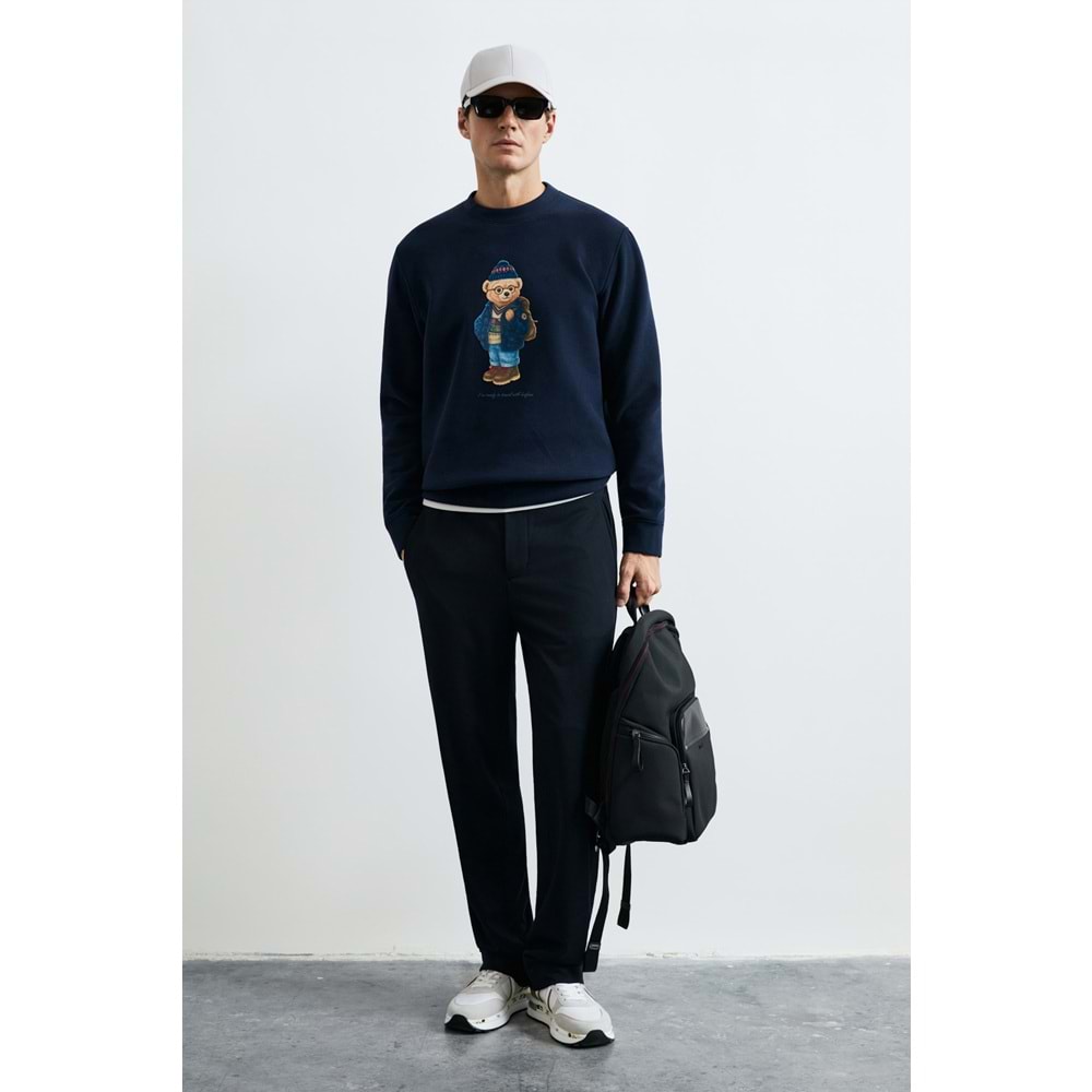 Lufian 112030201 Mıles Erkek Sweatshirt