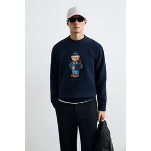 Lufian 112030201 Mıles Erkek Sweatshirt