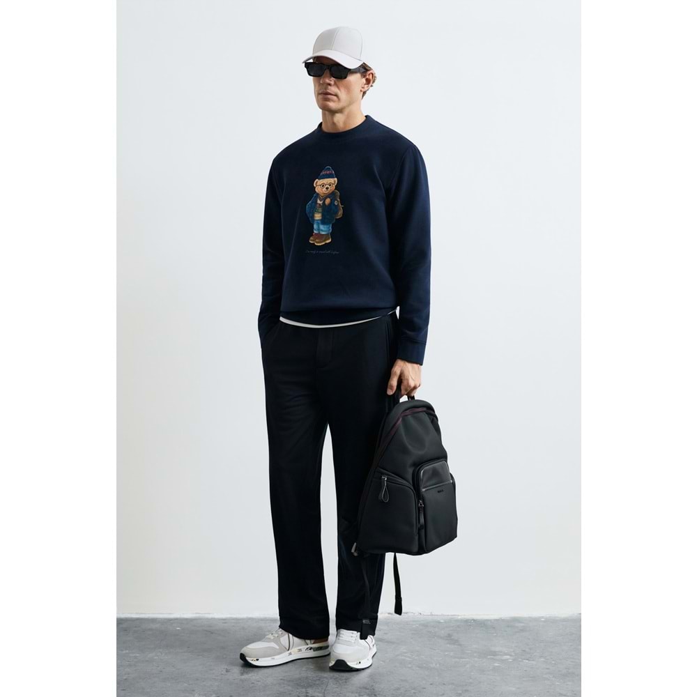 Lufian 112030201 Mıles Erkek Sweatshirt