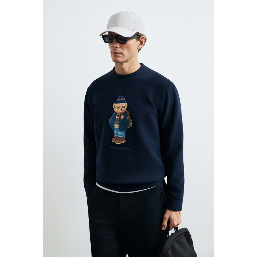 Lufian 112030201 Mıles Erkek Sweatshirt