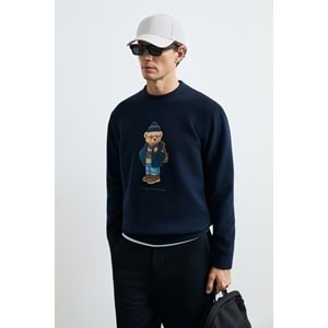 Lufian 112030201 Mıles Erkek Sweatshirt