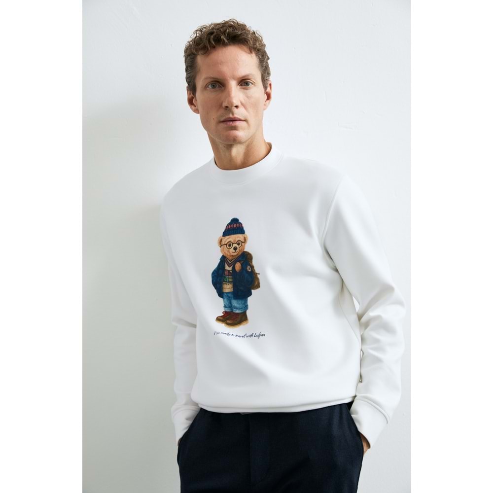 Lufian 112030201 Mıles Erkek Sweatshirt