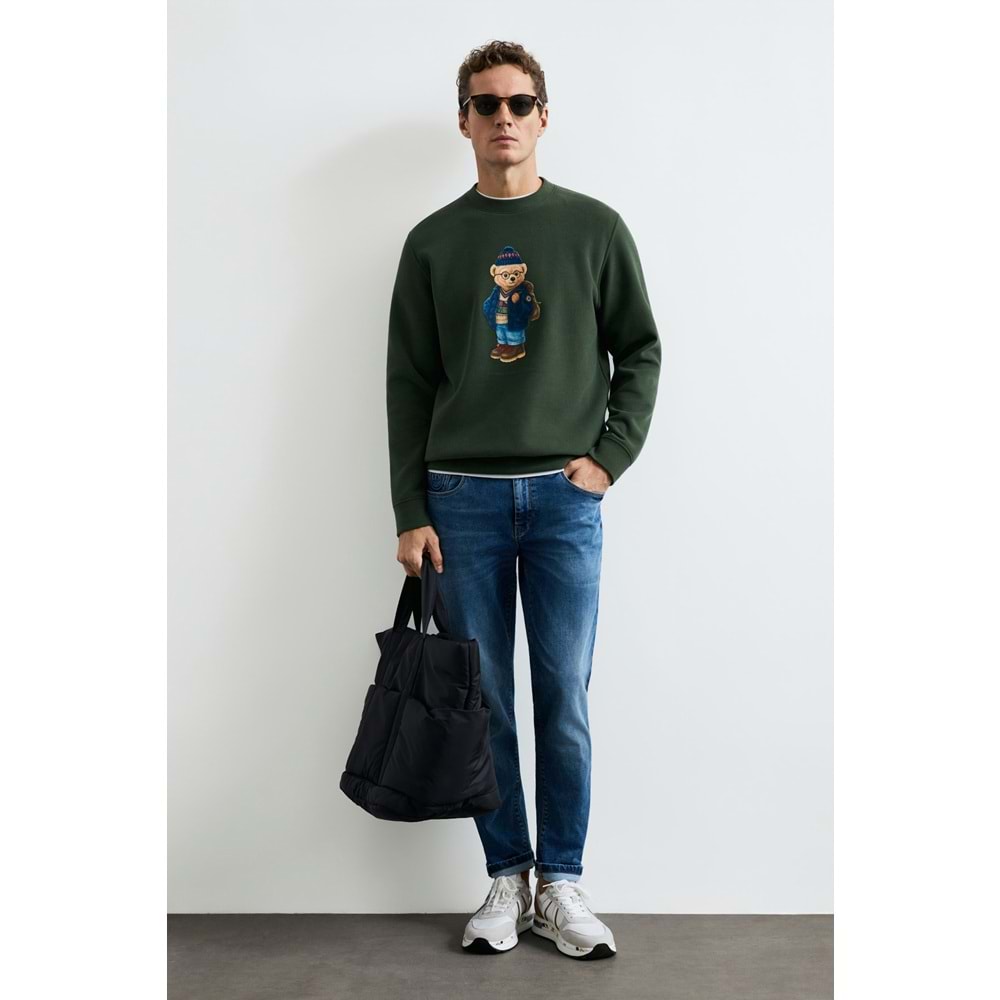 Lufian 112030201 Mıles Erkek Sweatshirt