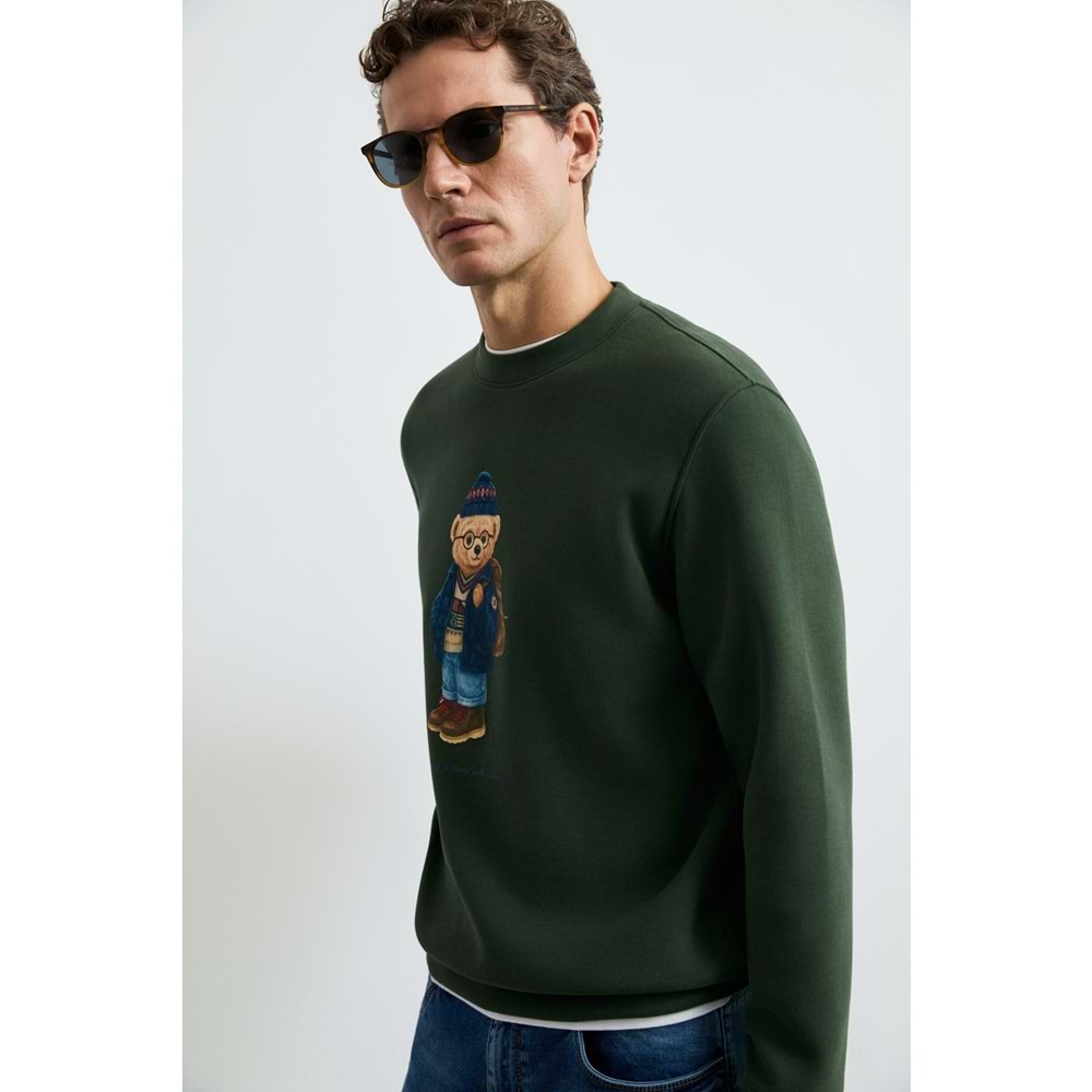 Lufian 112030201 Mıles Erkek Sweatshirt