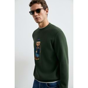 Lufian 112030201 Mıles Erkek Sweatshirt