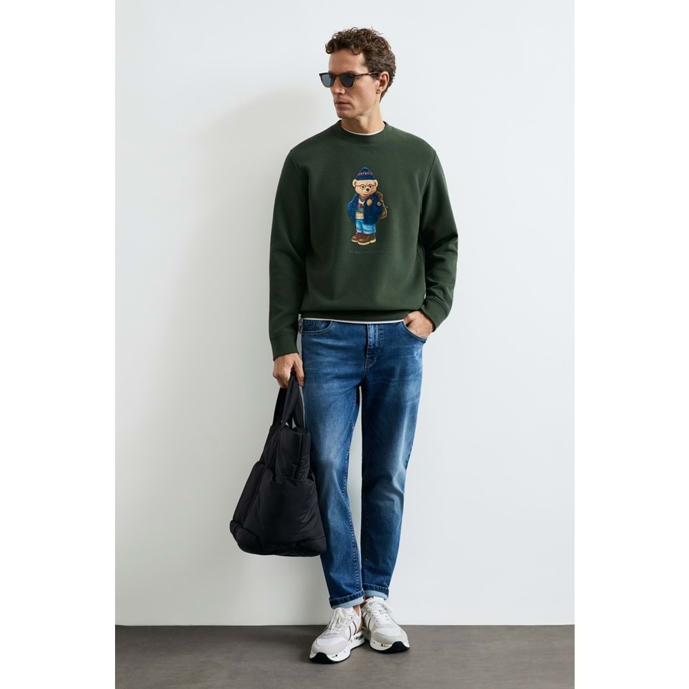 Lufian 112030201 Mıles Erkek Sweatshirt