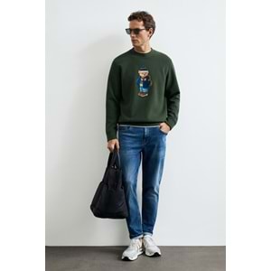 Lufian 112030201 Mıles Erkek Sweatshirt
