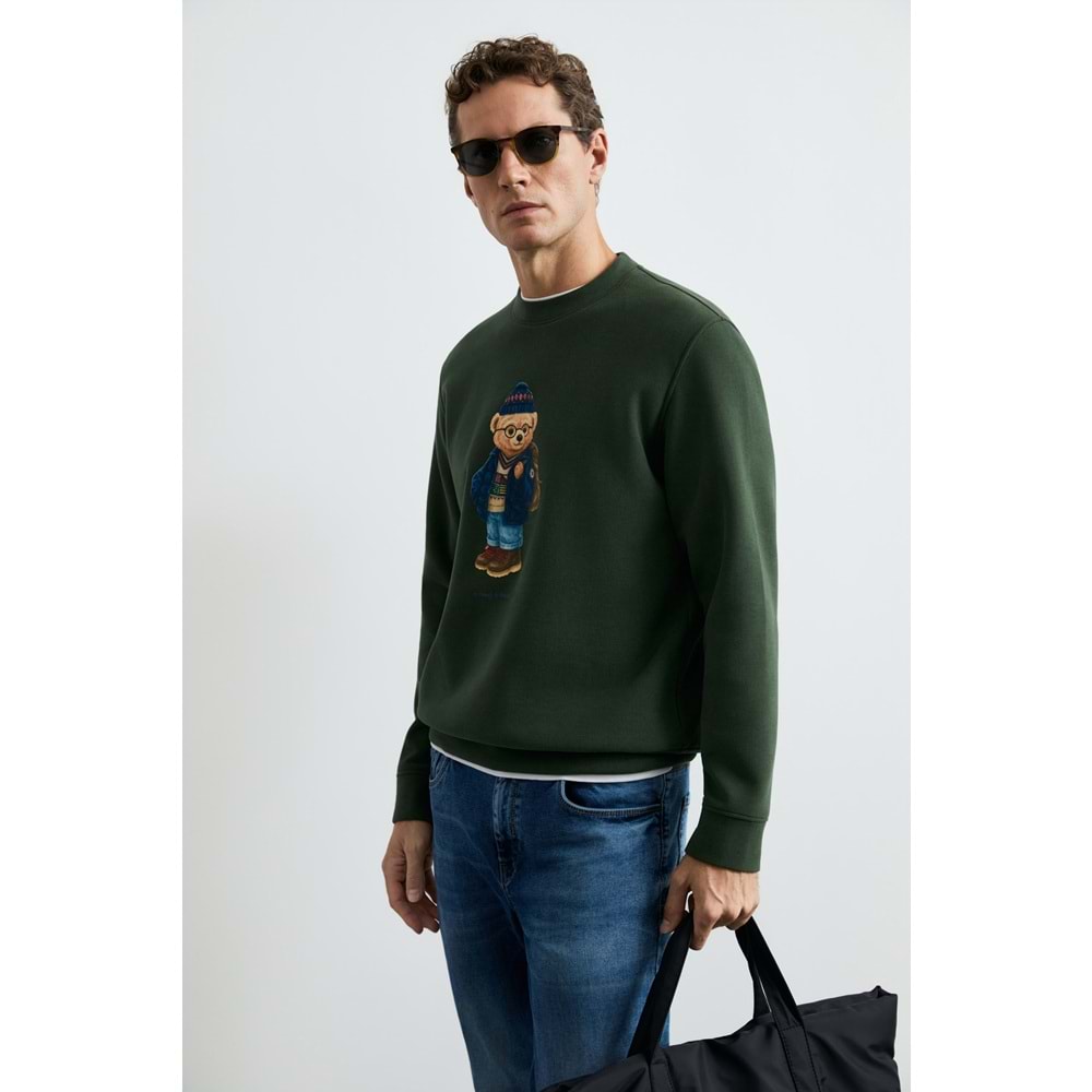 Lufian 112030201 Mıles Erkek Sweatshirt