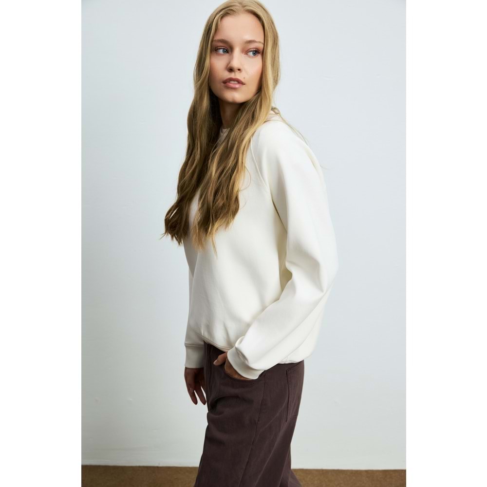 Lufian 122030027 Alıce Kadın Örme Kadın Sweatshirt