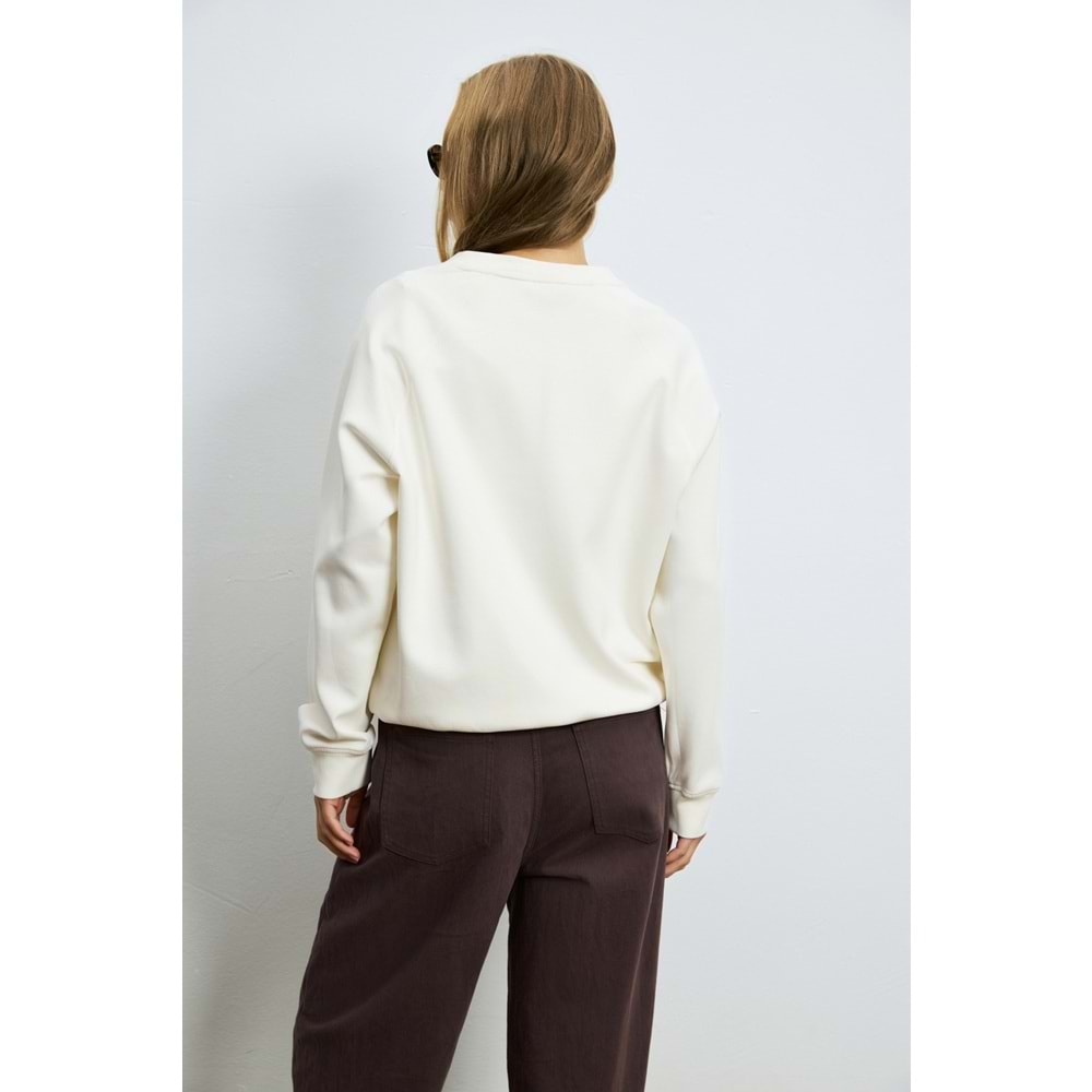 Lufian 122030027 Alıce Kadın Örme Kadın Sweatshirt
