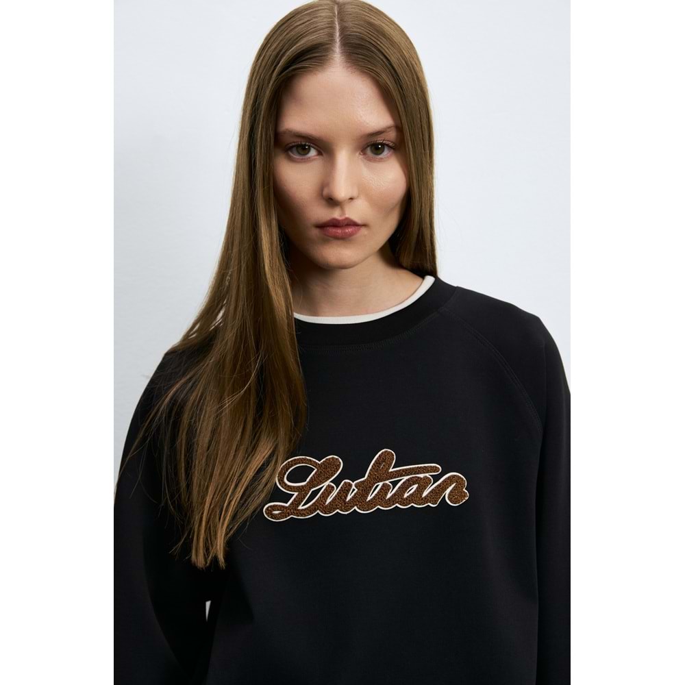 Lufian 122030029 Ander Kadın Örme Kadın Sweatshirt