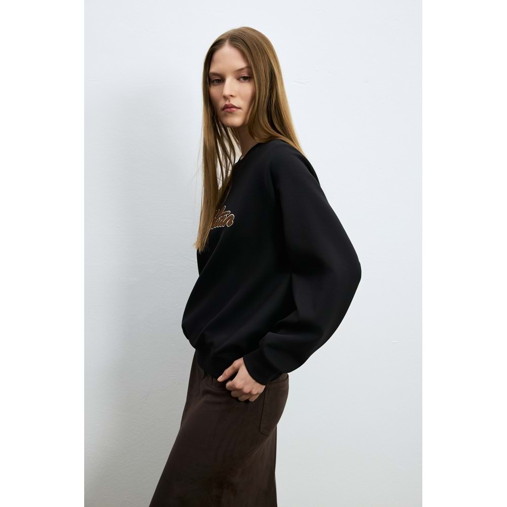 Lufian 122030029 Ander Kadın Örme Kadın Sweatshirt