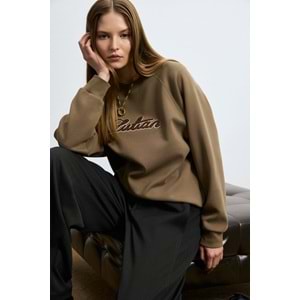 Lufian 122030029 Ander Kadın Örme Kadın Sweatshirt