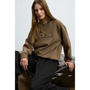 Lufian 122030029 Ander Kadın Örme Kadın Sweatshirt