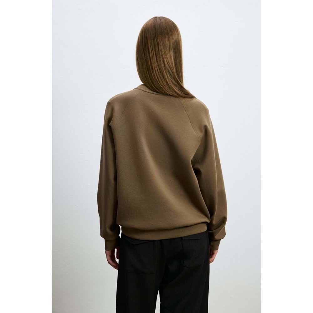 Lufian 122030029 Ander Kadın Örme Kadın Sweatshirt