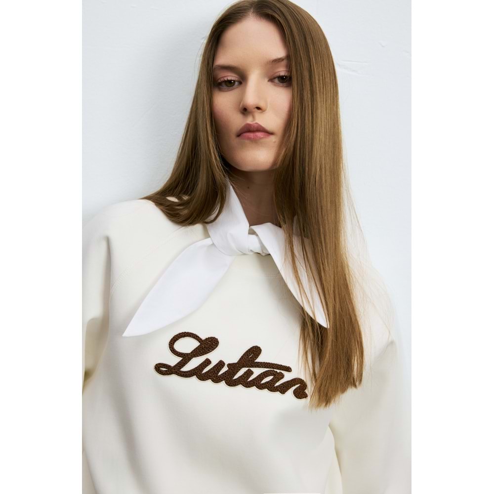 Lufian 122030029 Ander Kadın Örme Kadın Sweatshirt