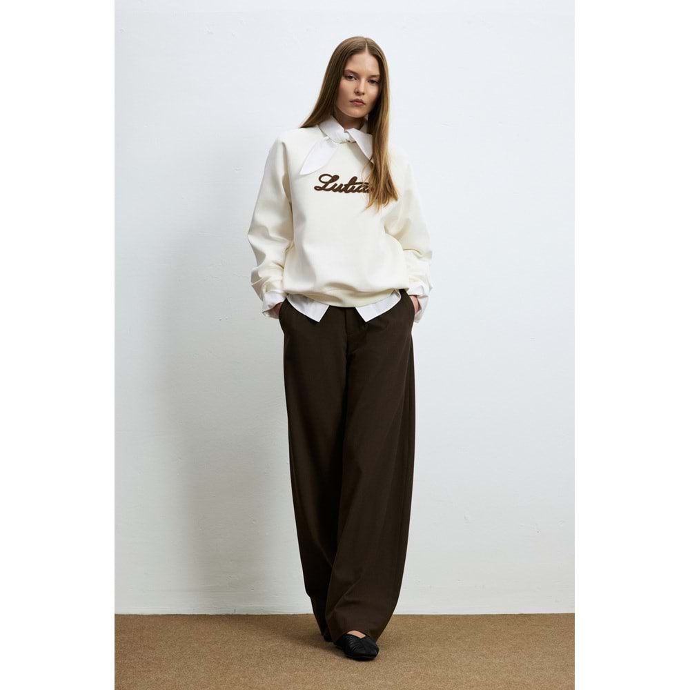 Lufian 122030029 Ander Kadın Örme Kadın Sweatshirt