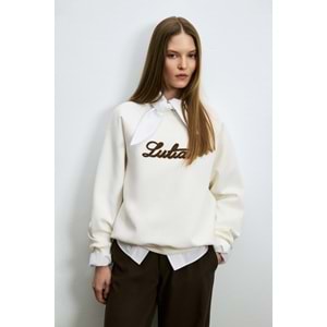 Lufian 122030029 Ander Kadın Örme Kadın Sweatshirt