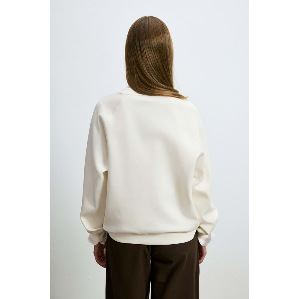 Lufian 122030029 Ander Kadın Örme Kadın Sweatshirt