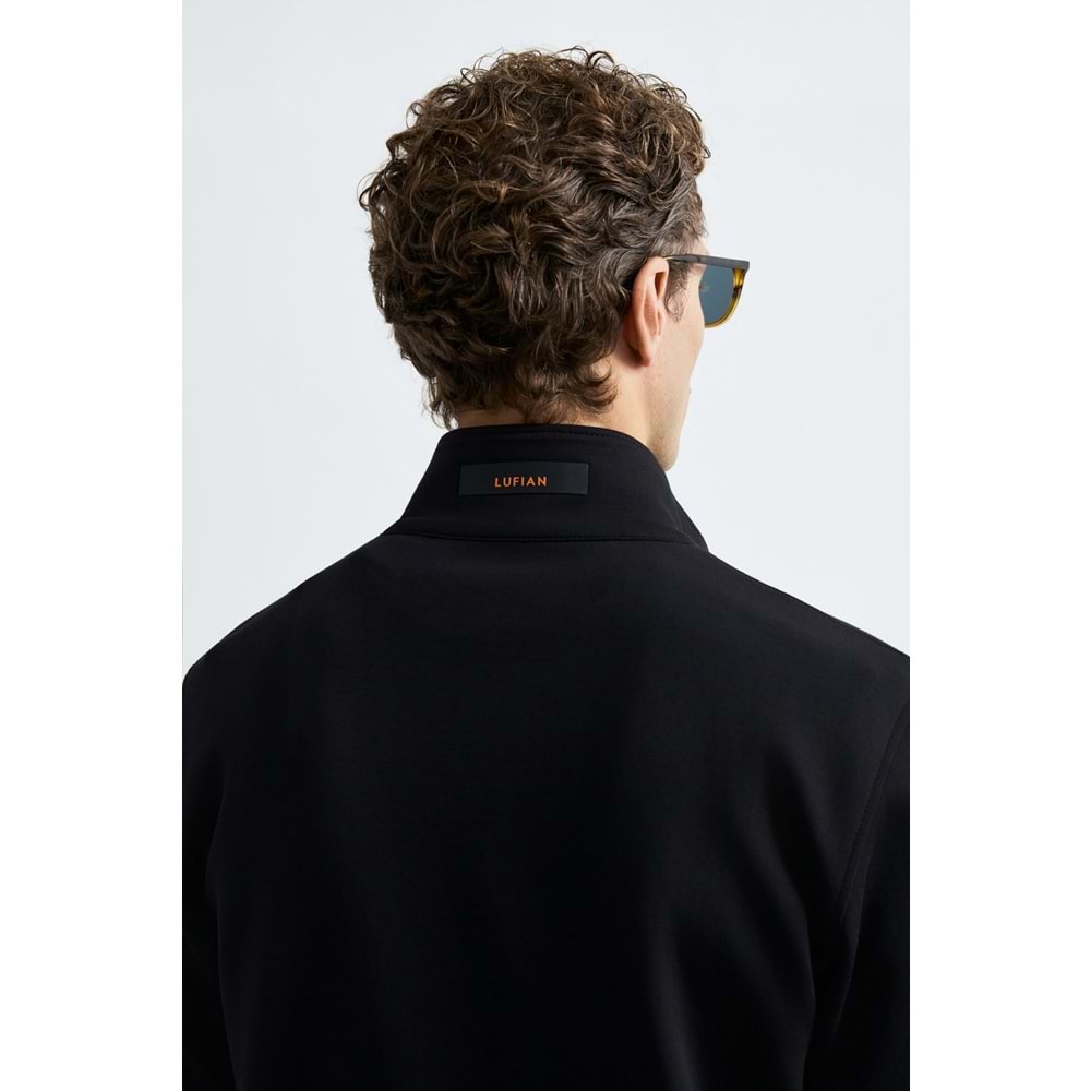 Lufian 112030206 Wyatt Yarım Fermuarlı Erkek Sweatshirt