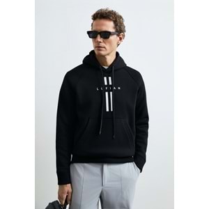 Lufian 112030207 Decland Kapüşonlu Sweatshirt Erkek Sweatshirt