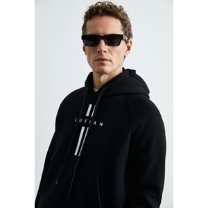 Lufian 112030207 Decland Kapüşonlu Sweatshirt Erkek Sweatshirt