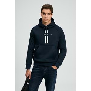 Lufian 112030207 Decland Kapüşonlu Sweatshirt Erkek Sweatshirt