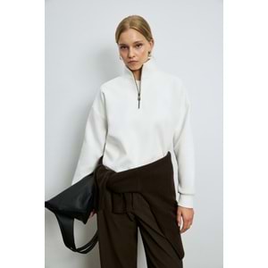 Lufian 122030031 Portman Kadın Örme Sweatshırt Kadın Sweatshirt