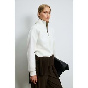 Lufian 122030031 Portman Kadın Örme Sweatshırt Kadın Sweatshirt