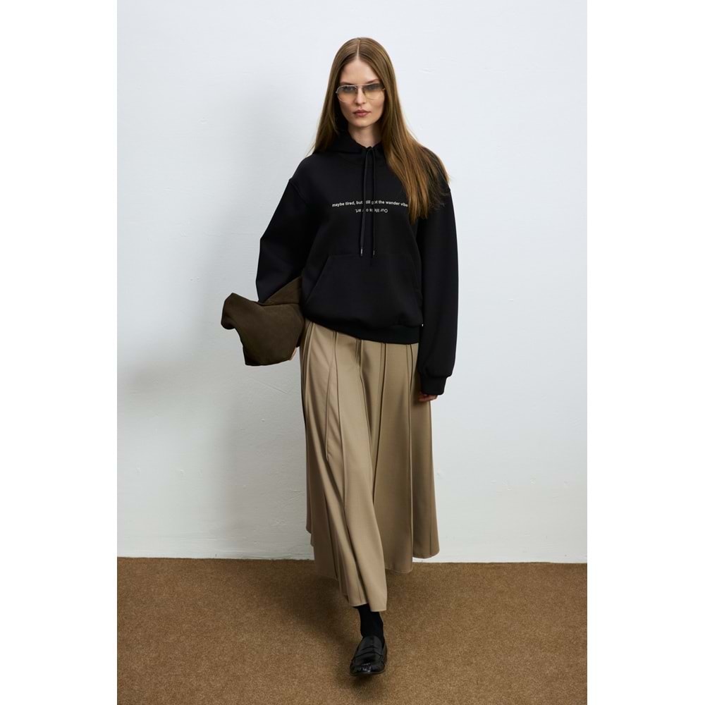 Lufian 122030032 Cassandra Kadın Örme Sweatshırt Kadın Sweatshirt